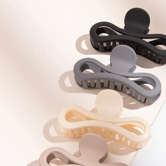 Hair Claw set of 5 - Picture 2 of 2